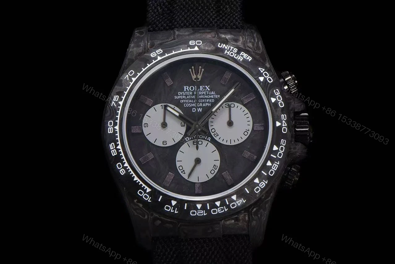 View 2 of Replica DiW Rolex Cosmograph Daytona Paul Newman Black