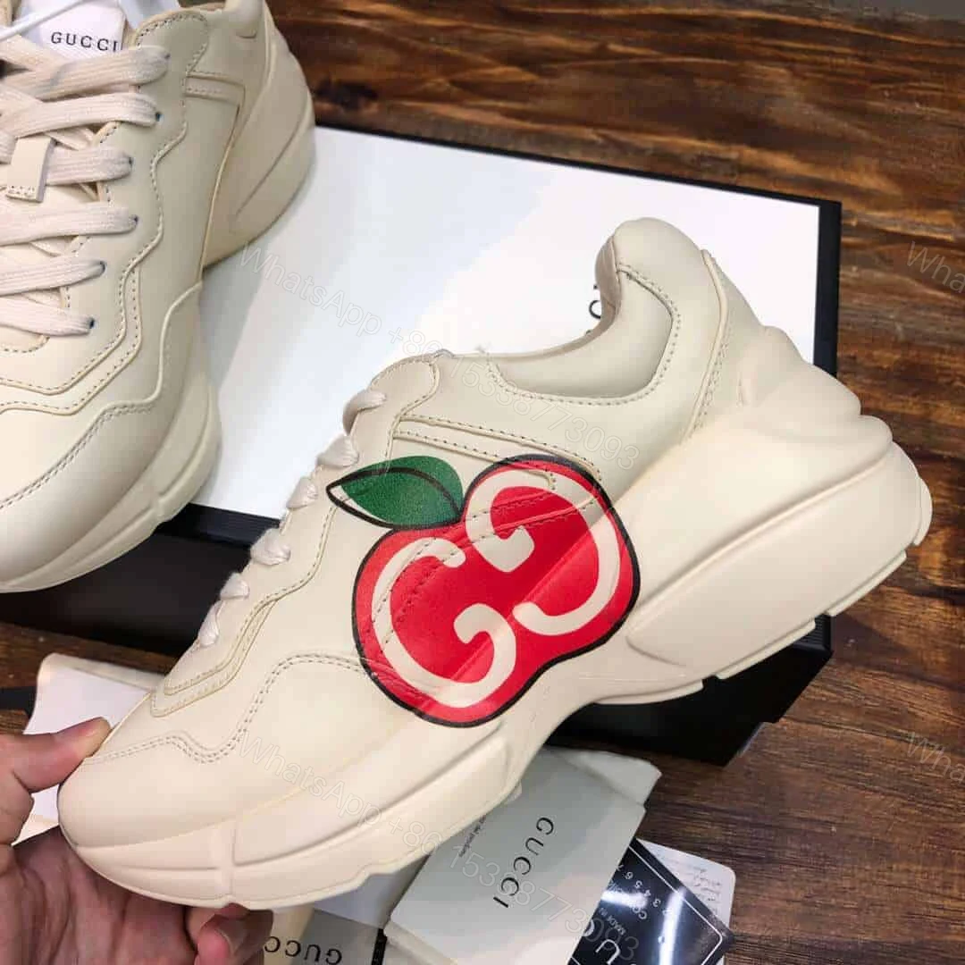 View 2 of GUCCI RHYTON GG APPLE SNEAKER