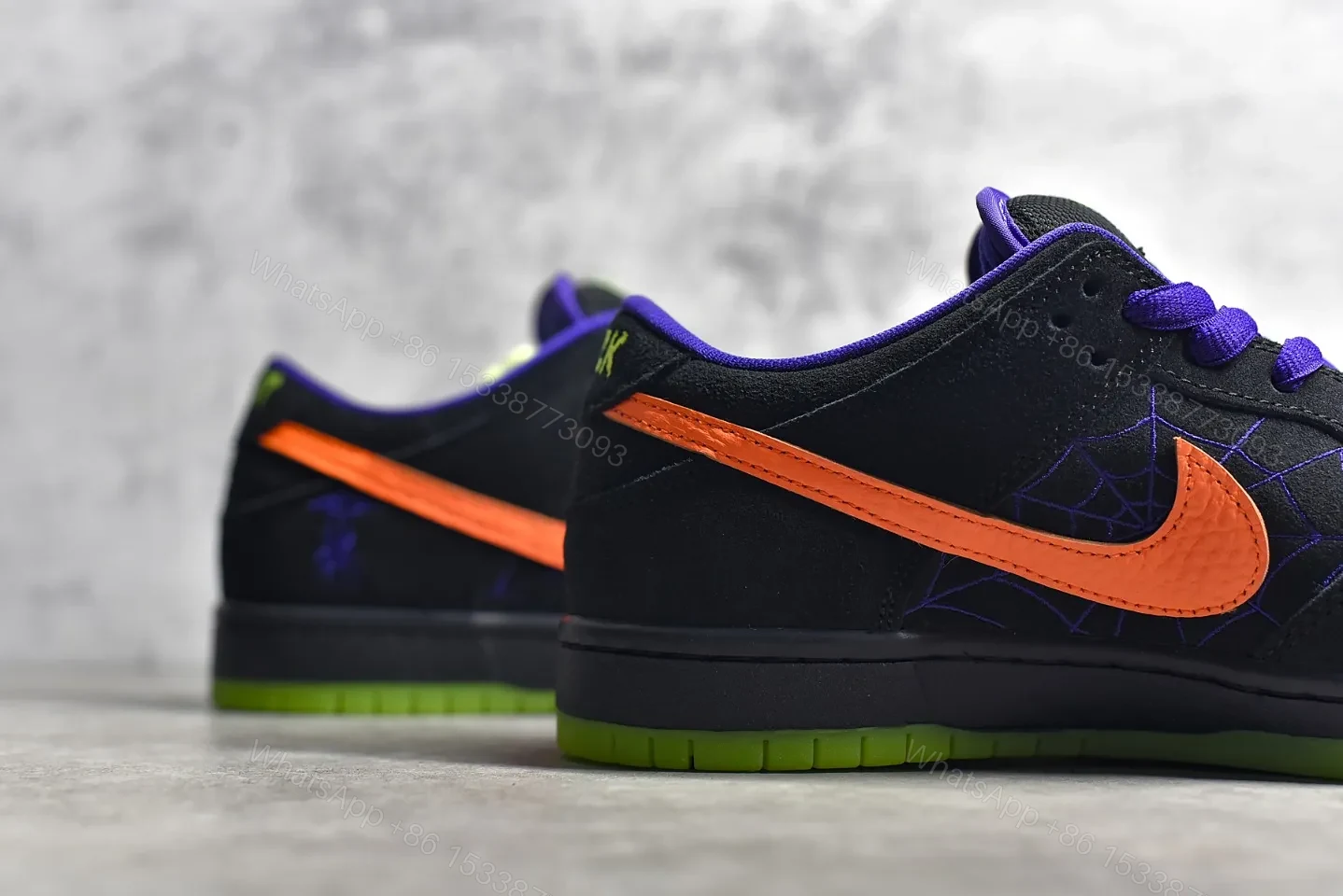 View 3 of Nike Dunk SB Low Night of Mischief Halloween Replicas