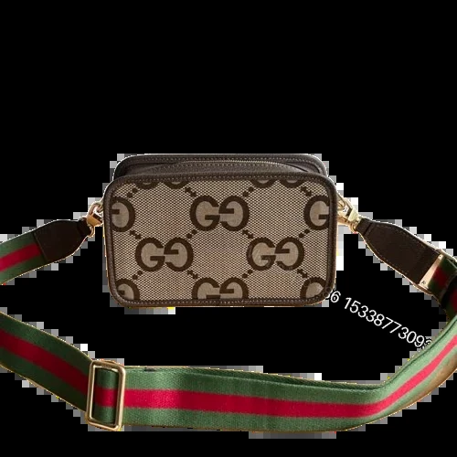 Gucci Knockoff Jumbo GG Mini Camera Bag 696075 — view 1