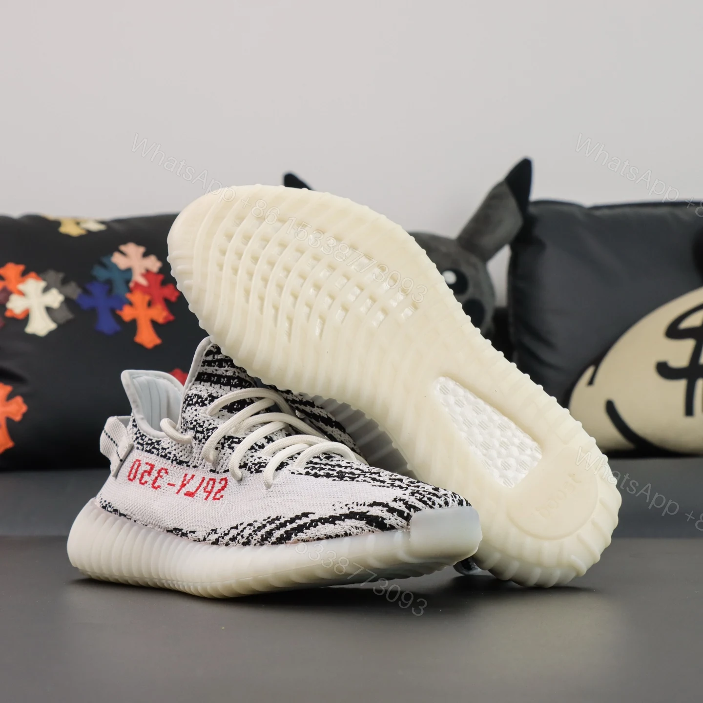 View 3 of Yeezy 350 V2 Boost Zebra Reps