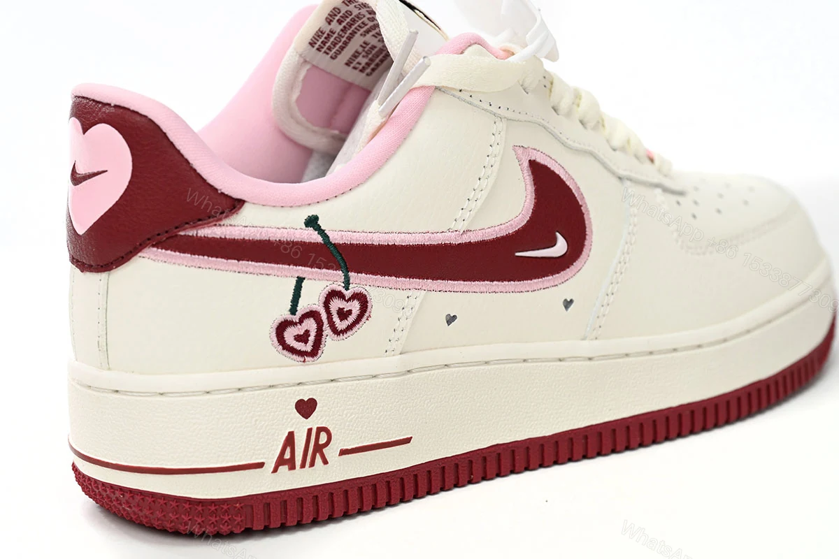 View 7 of CLOT x Nike Air Force 1 Low Cherry FD4616-161