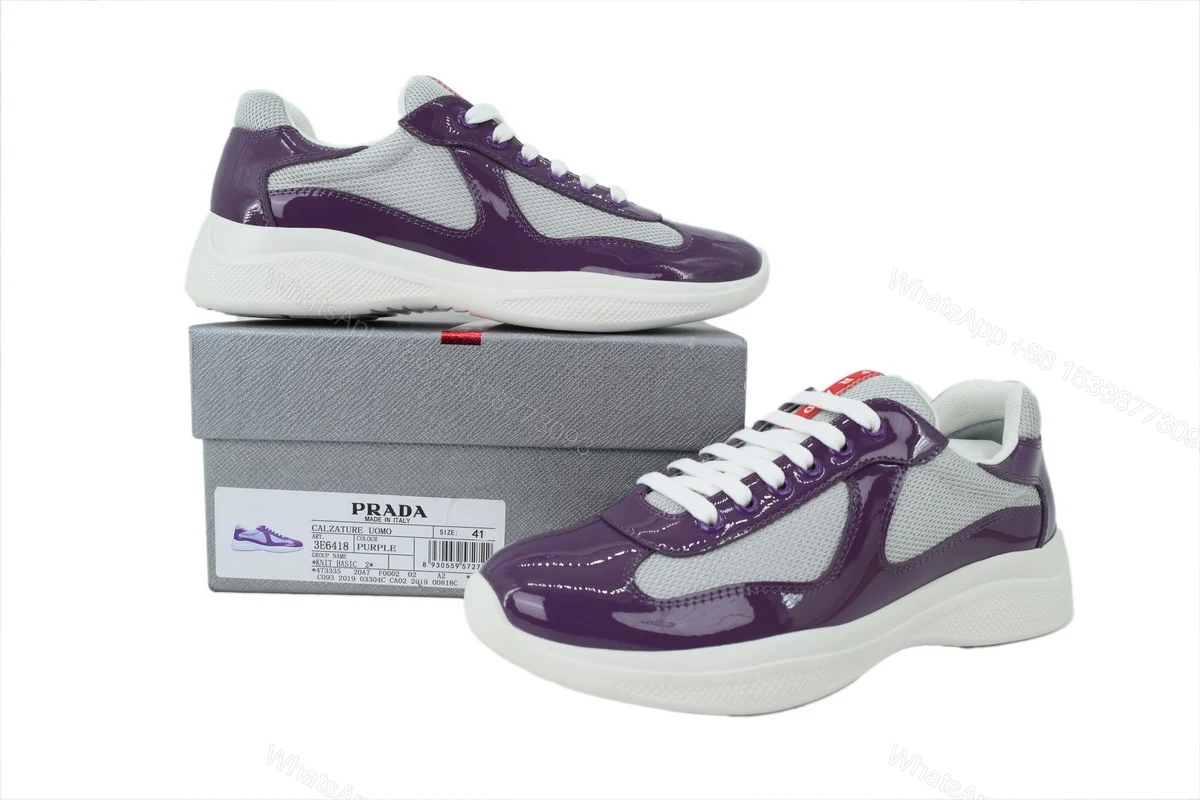 View 5 of Prada Sneakers Purple