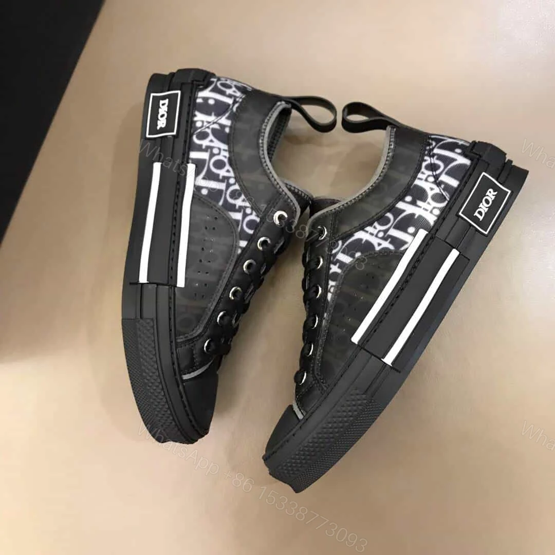 View 5 of DIOR “B23” LOW-TOP DIOR OBLIQUE SNEAKER – CD1