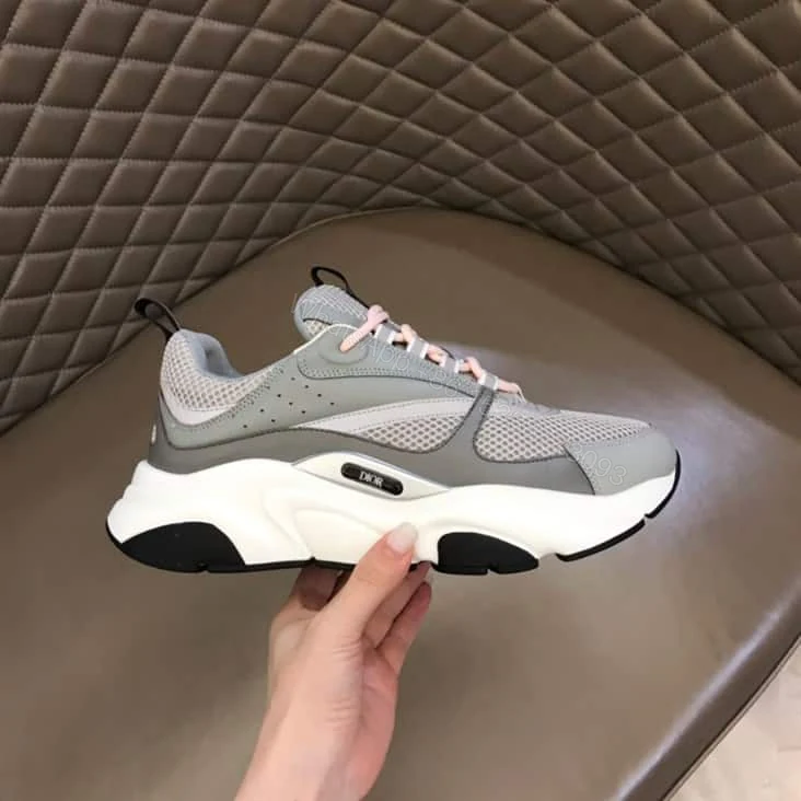 B22 SNEAKER TECHNICAL MESH WITH AND CALFSKIN – CD114 — view 1