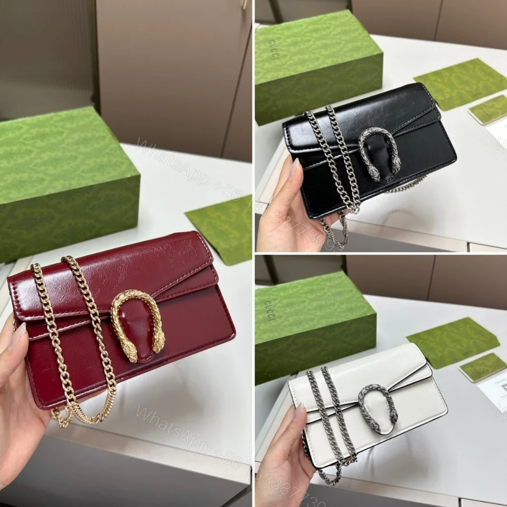 View 3 of Gucci Dionysus Super Mini Bag Rosso Ancora Red 18Cm