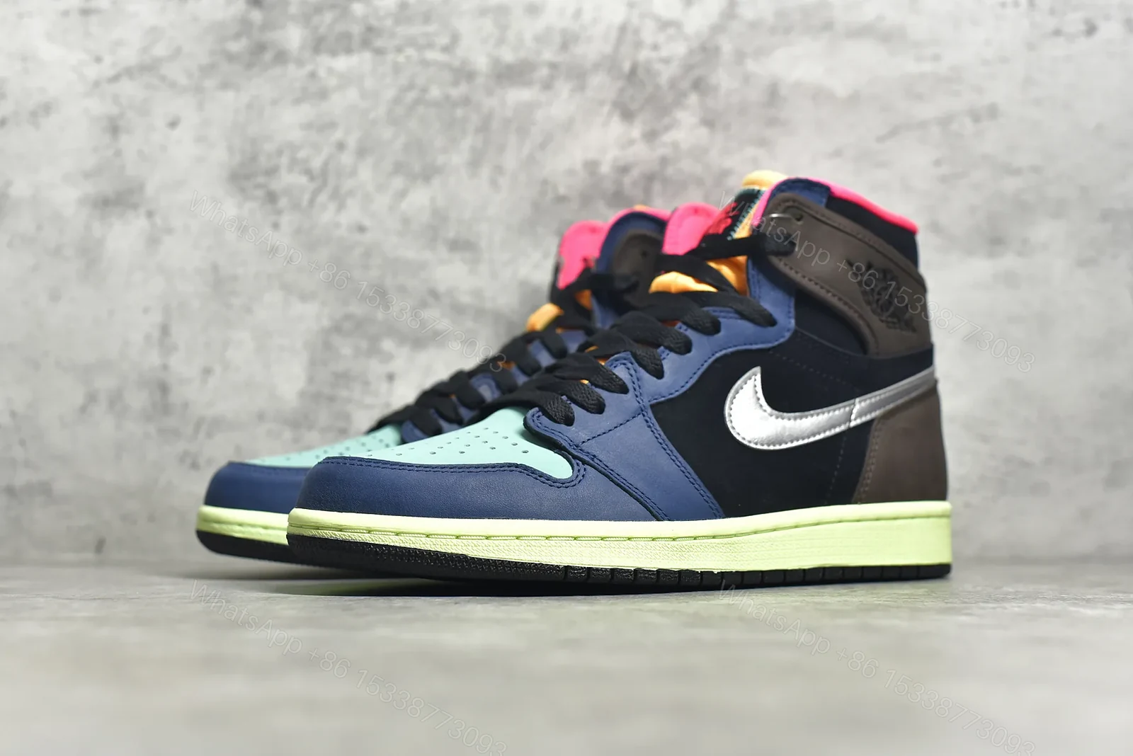 View 3 of Air Jordan 1 Retro High Tokyo Bio Hack Reps