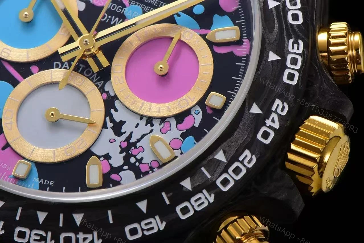 View 6 of Replica DiW Rolex Cosmograph Daytona Motley 3S Carbon