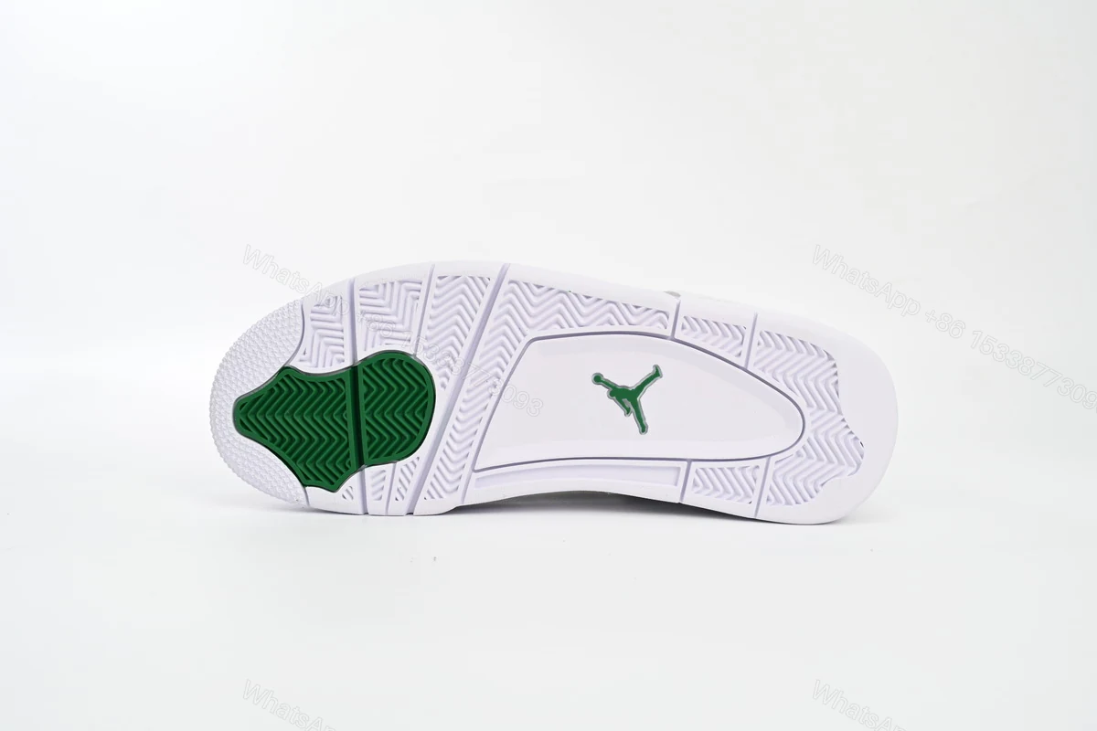 View 4 of Air Jordan 4 Retro “Metallic Green” CT8527-113