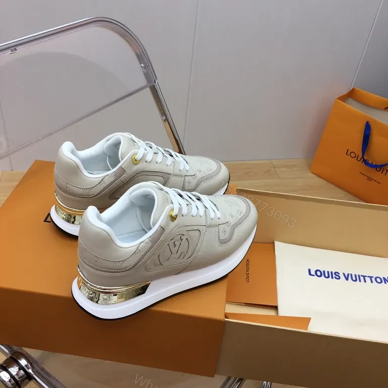 View 2 of Lightweight Luxury LV High-Top Sneaker: Modern Comfort