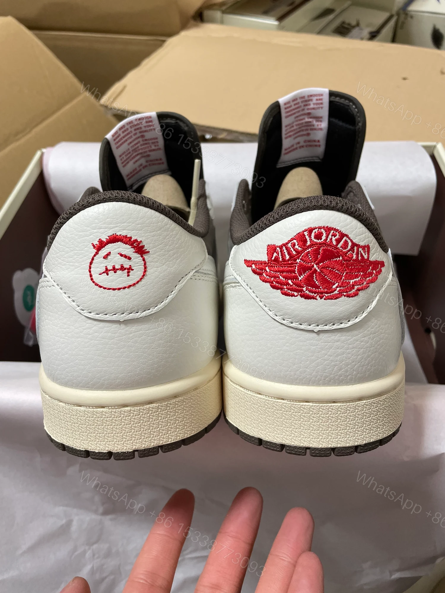 View 7 of Jordan 1 Retro Low OG SP Travis Scott Reverse Mocha