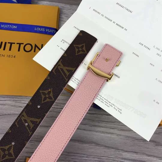View 4 of LOUIS VUITTON LV INITIALES 30MM REVERSIBLE – B123