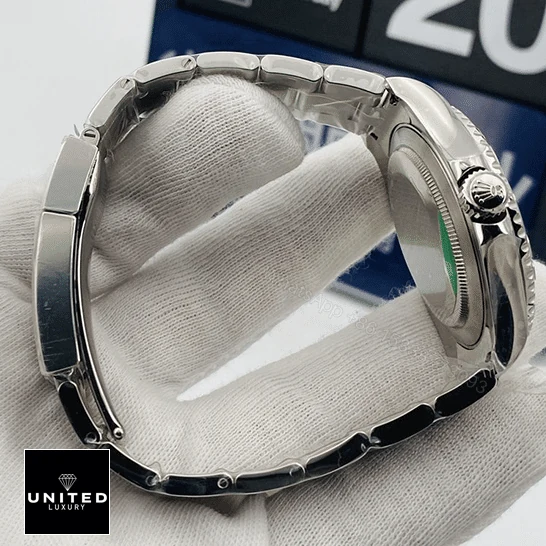 View 16 of Rolex Yacht-Master 116622-0003 Platinum & Rhodium Dial Replica