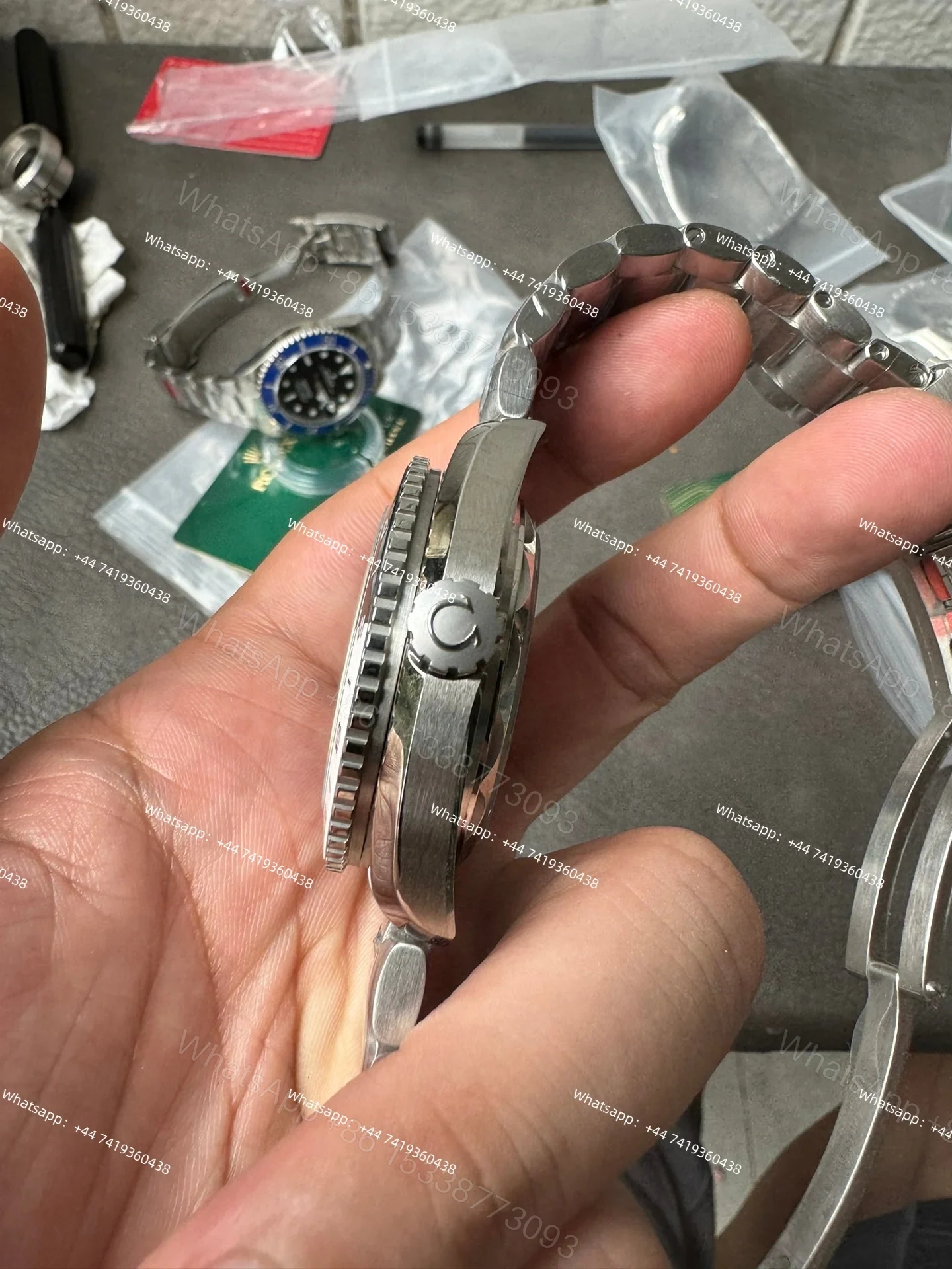View 8 of Omega Super Clone Seamaster Planet Ocean 600M 215.30.44.22.01.001
