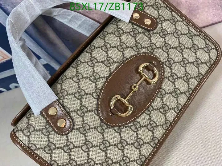 View 4 of 1955 Beige Gucci Faux Horsebit Mini Bag Crafted in Leather SG94PU
