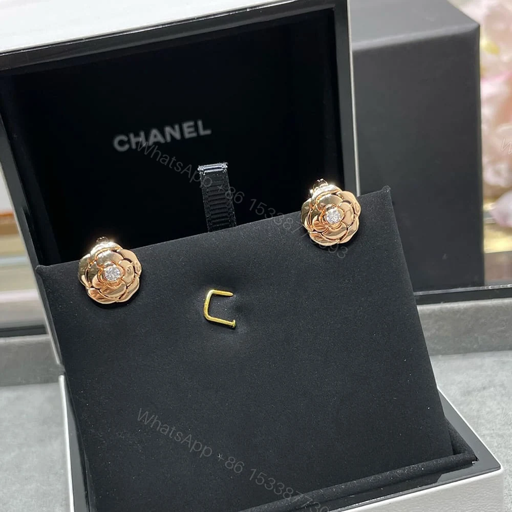 View 6 of CHANEL BOUTON EARRINGS