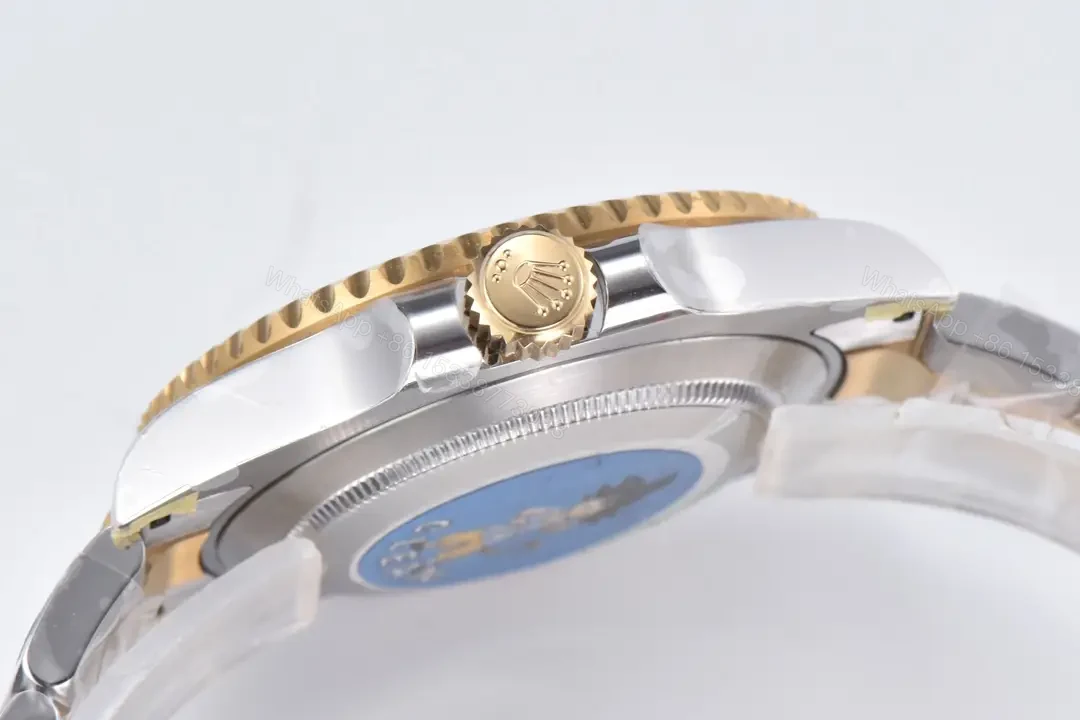 View 8 of Rolex Submariner Date 41MM Blue Dial Oyster Bracelet Premium Edition 126613LB-0002