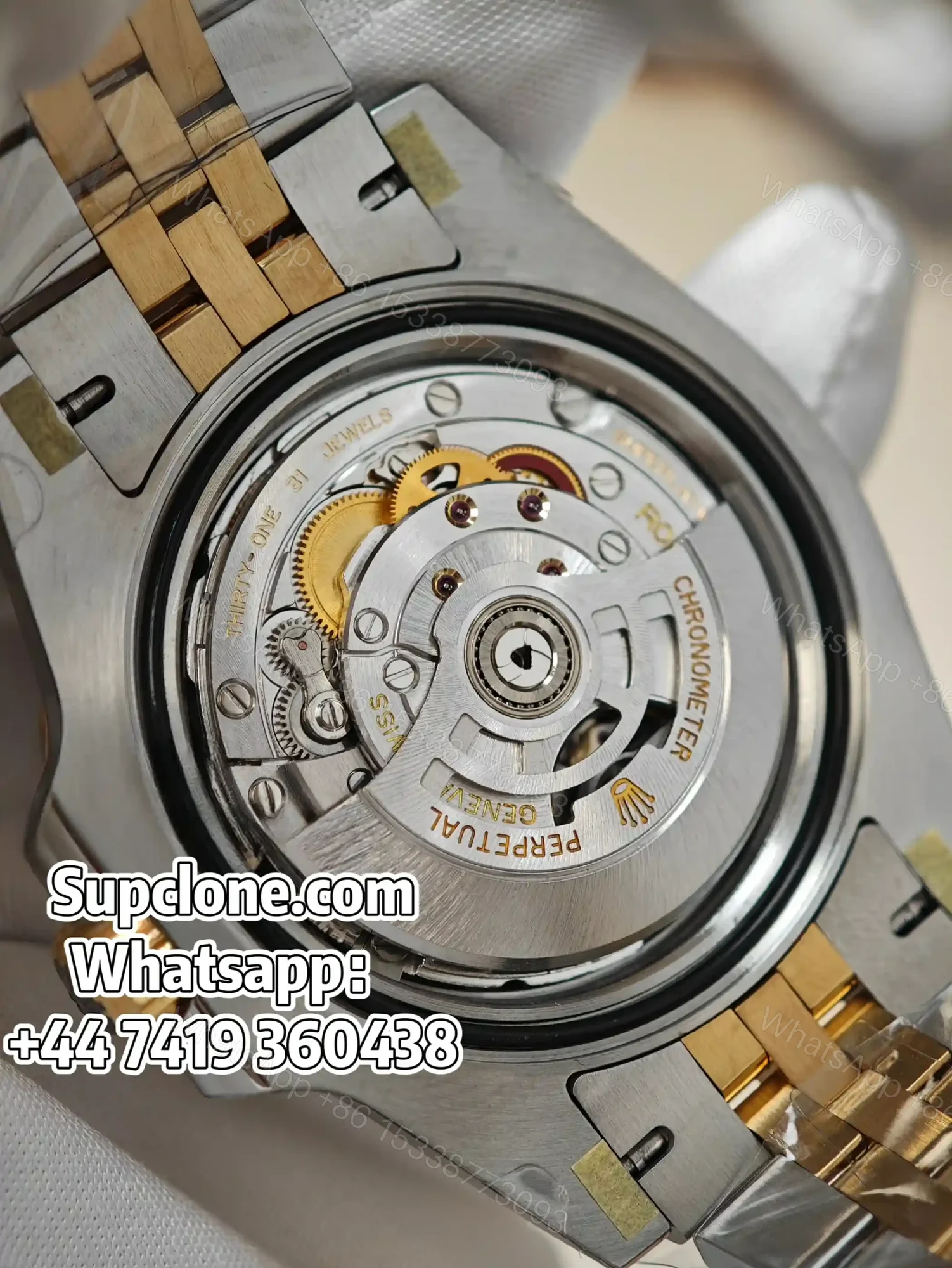 View 6 of Rolex Super Clone Watches 1:1 Guinness GMT-Master II 126710GRNR VS3285 Movement