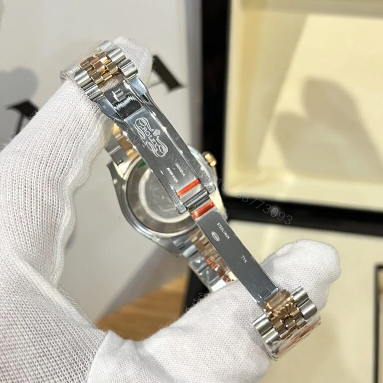 View 3 of Rolex DateJust 31mm Women’s Super Clone Watch With Diamonds Gray Dial