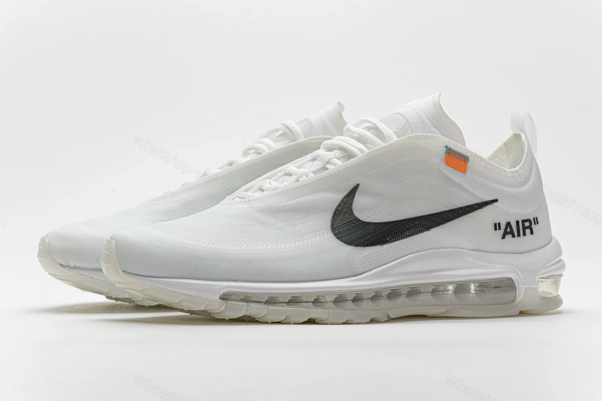 View 4 of Off-White x Nike Air Max 97 All White AJ4585-100