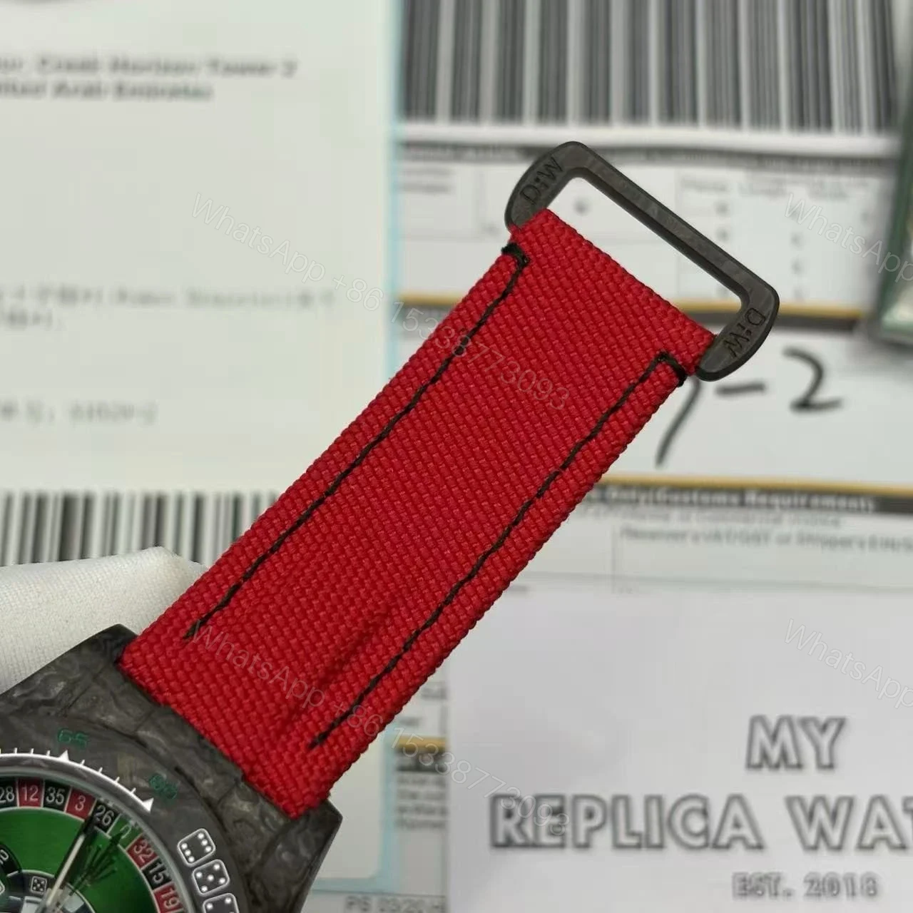 View 7 of Replica DiW Rolex Daytona Lucky Player Carbon (Casino Edition)