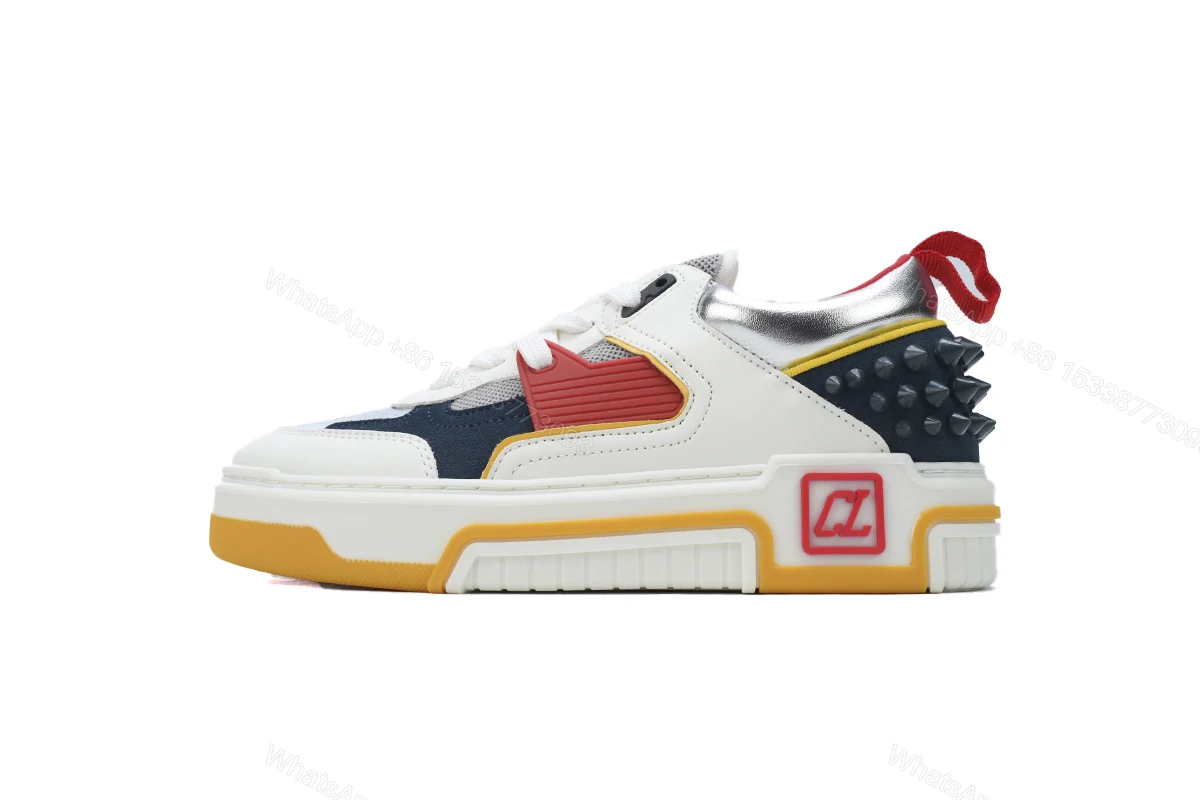 View 7 of Christian Louboutin Astroloubi 'White Yellow' 32308905630