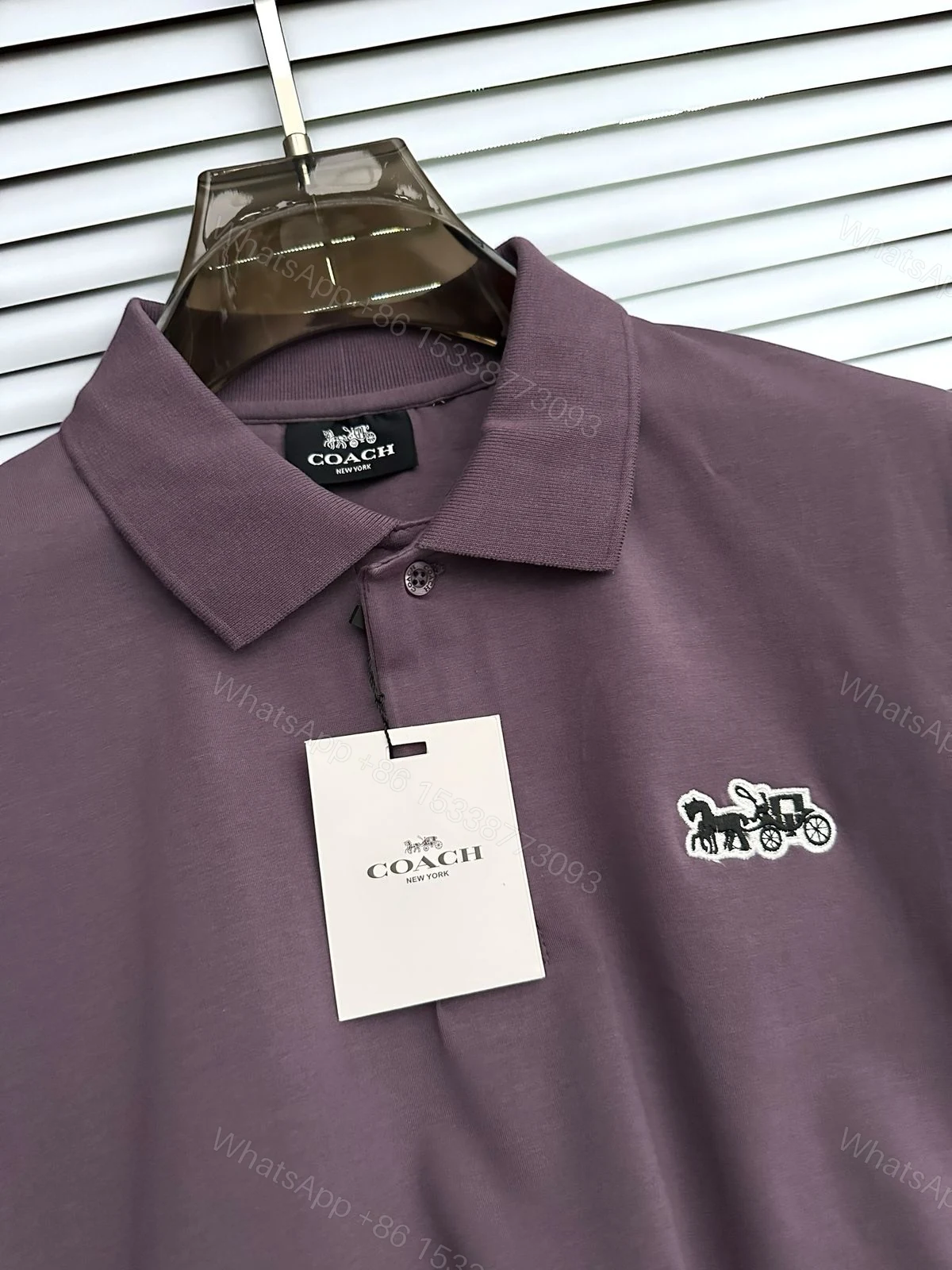 View 4 of FIRST COPY COACH IMPORTED QUALITY EXCLUSIVE POLO TEES