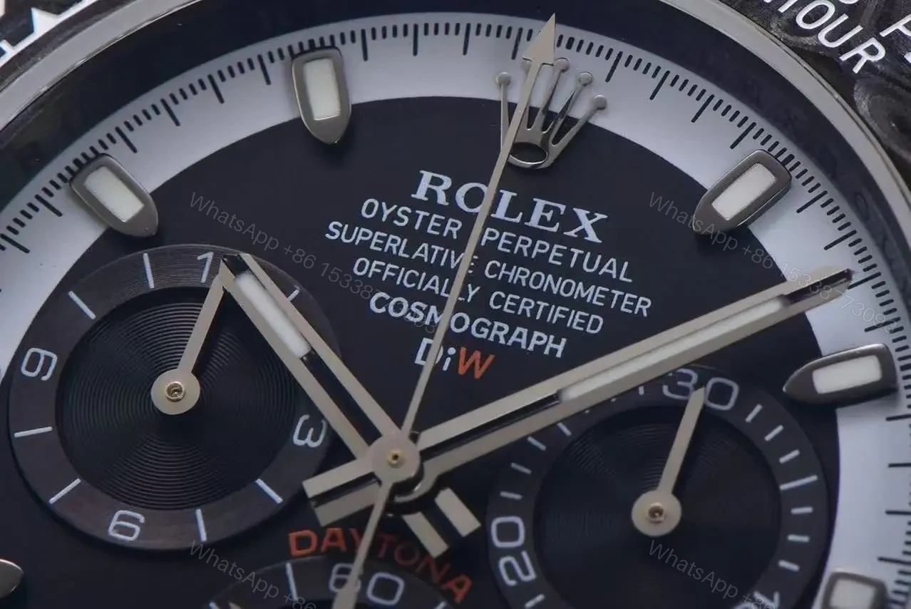 View 10 of Replica DiW Rolex Cosmograph Daytona Speedster White Carbon