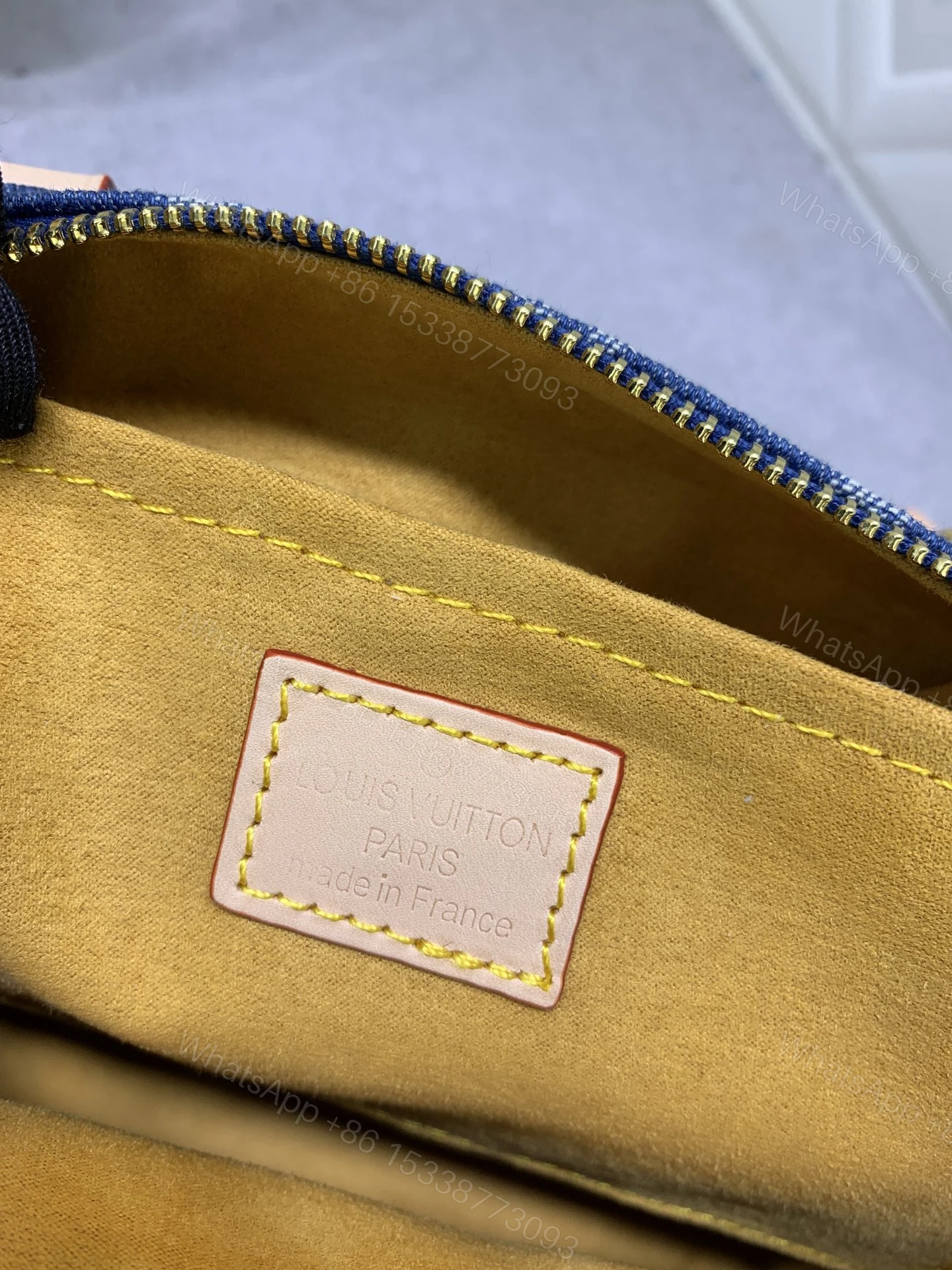 LV Neo Speedy Denim Blue — view 2