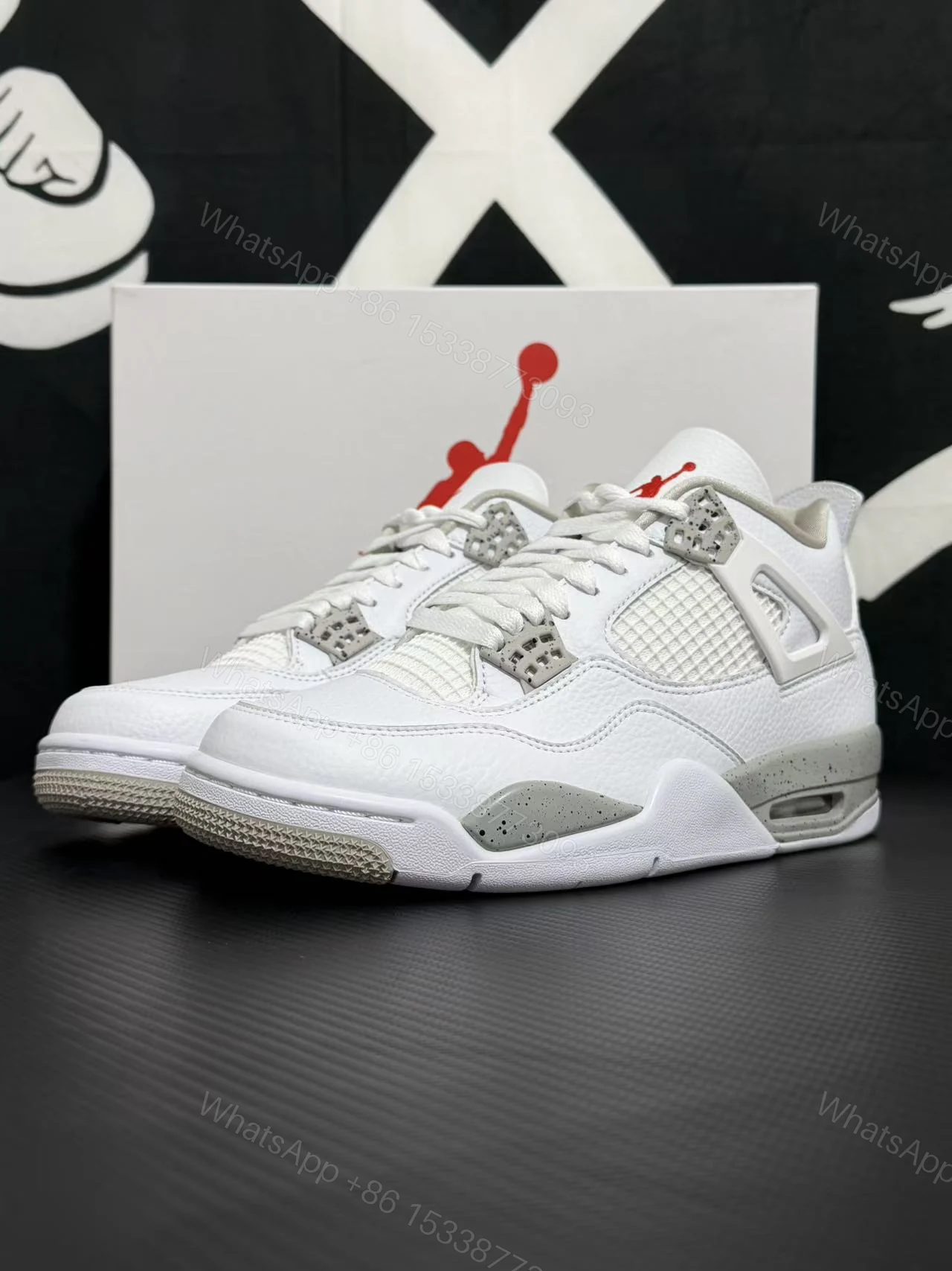 Air Jordan 4 White Oreo (Cost-Effective Version) — view 1