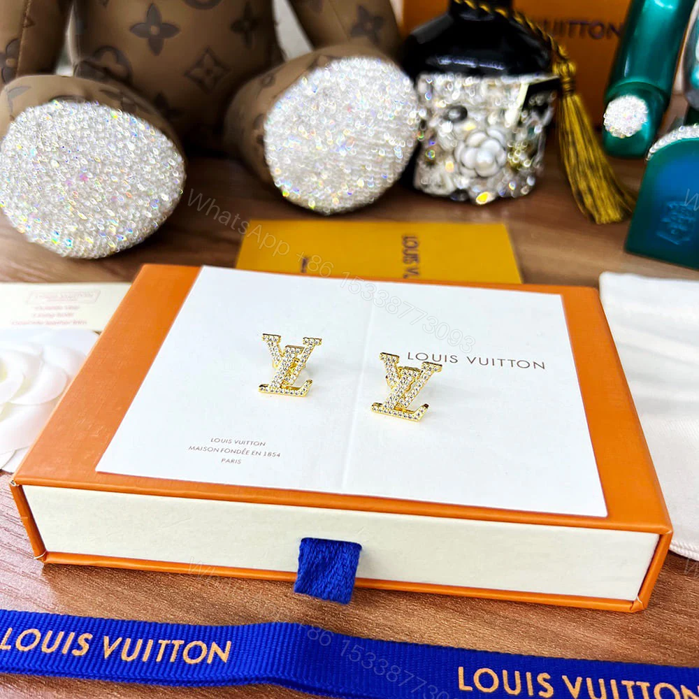View 4 of LV ICONIC LOUISA EARRINGS