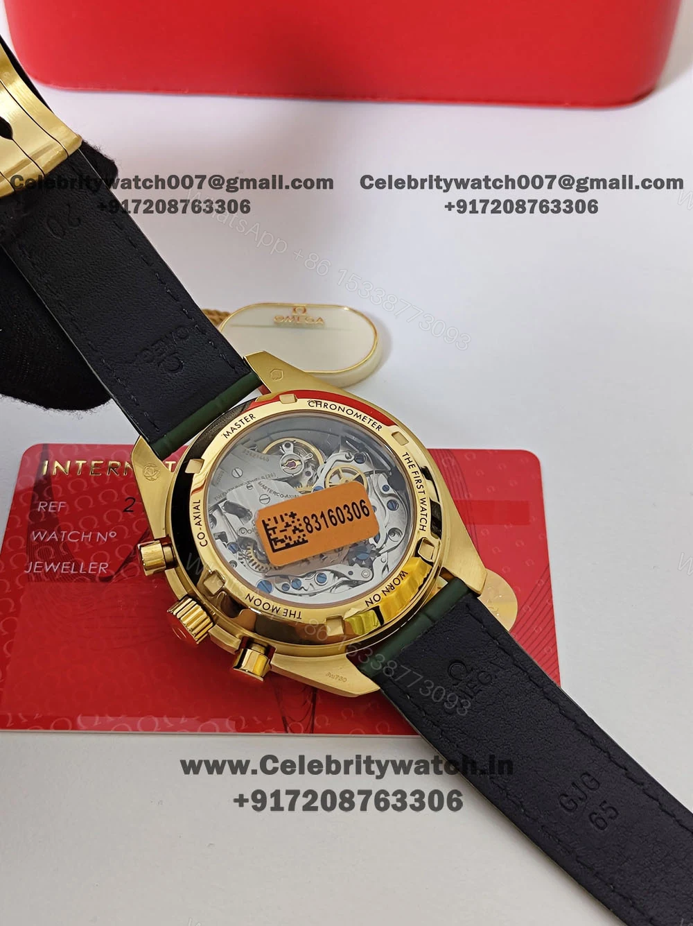View 2 of Omega Speedmaster Moonwatch Super Clone Replica Germany