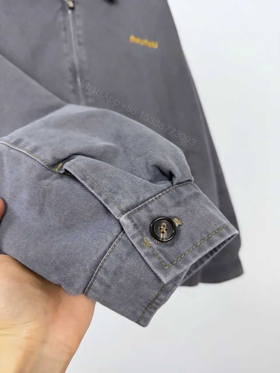 View 4 of Corduroy Collar Coach Jacket: Luxury Everyday Essential