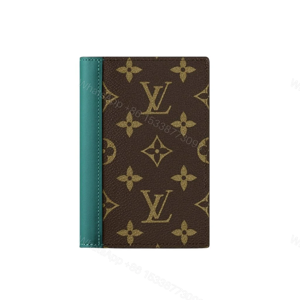 Louis Vuitton Passport Cover Monogram Macassar Borneo Green 14Cm M12823 — view 1