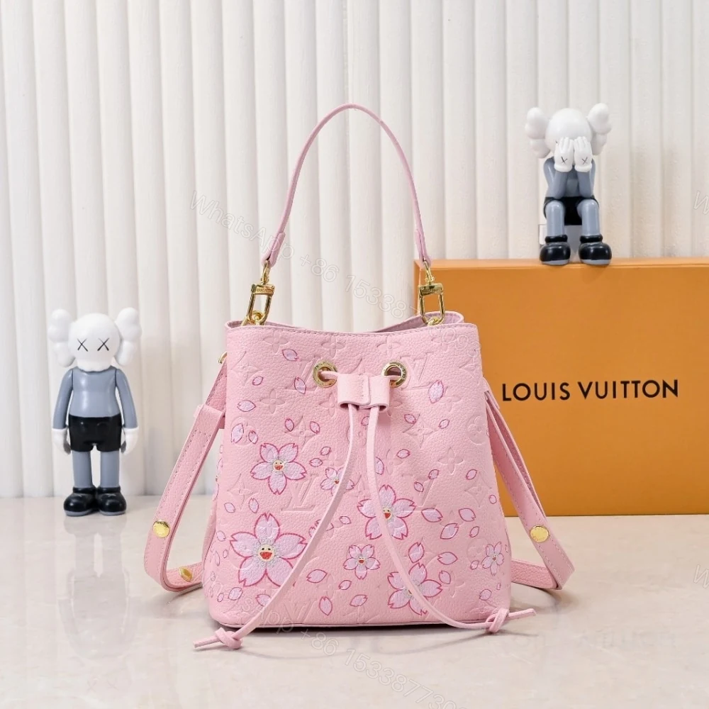View 5 of LOUIS VUITTON X MURAKAMI CHERRY BLOSSOM NEONOE BB PINK 20CM M13676