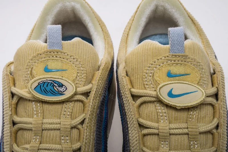 View 9 of MAX97 OFF-WHITE x Nike Air Max 97 Release Date Corduroy Cap AJ4219-400