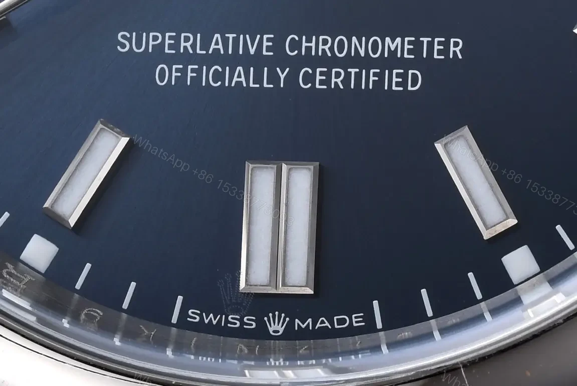 View 4 of Best Rolex Super Clone Oyster Perpetual 36 Bright Blue 126000-0003