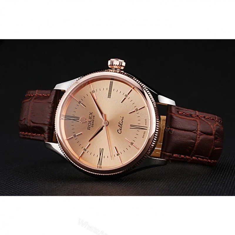 View 4 of Replica Rolex Cellini Orange Dial 622840