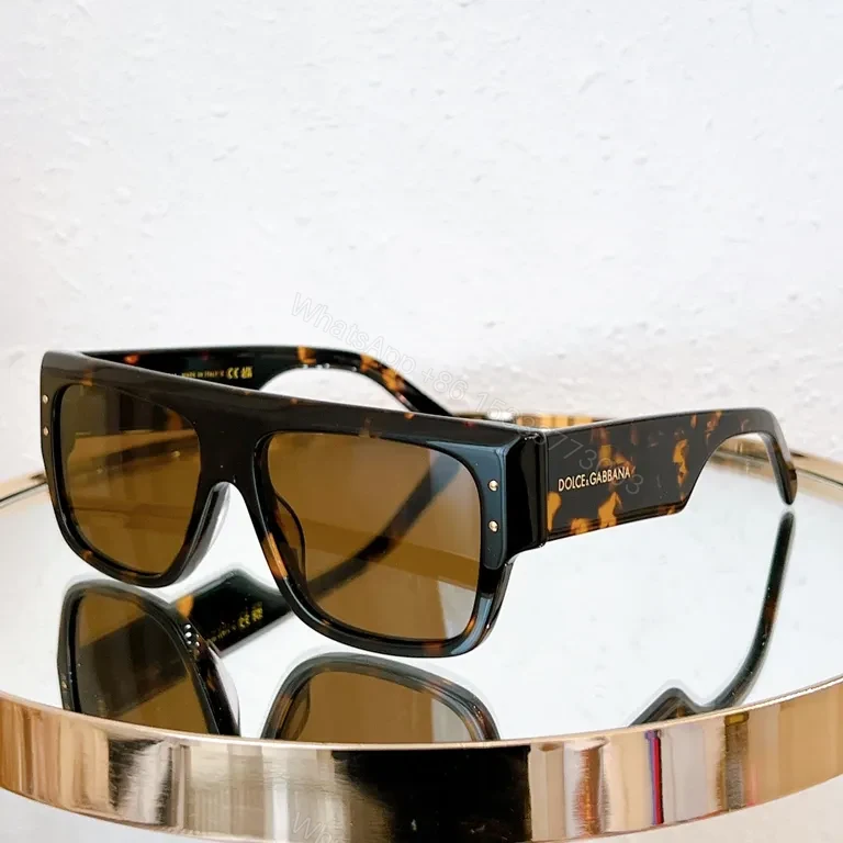 View 5 of Dolce & Gabbana Black Acetate Square Sunglasses, Luxury