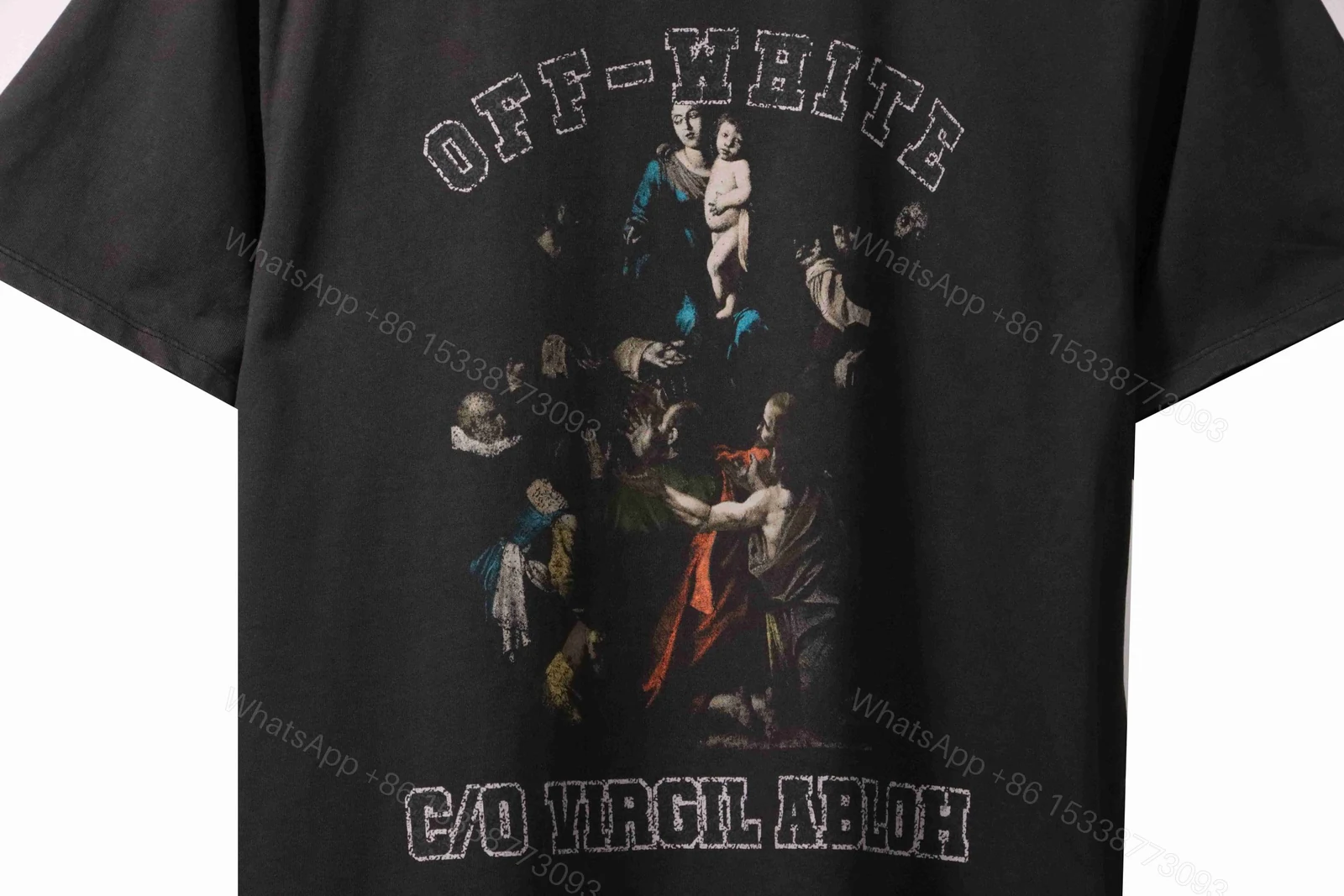 View 3 of Off-White Mary Skate Print T-Shirt (Free Shipping)