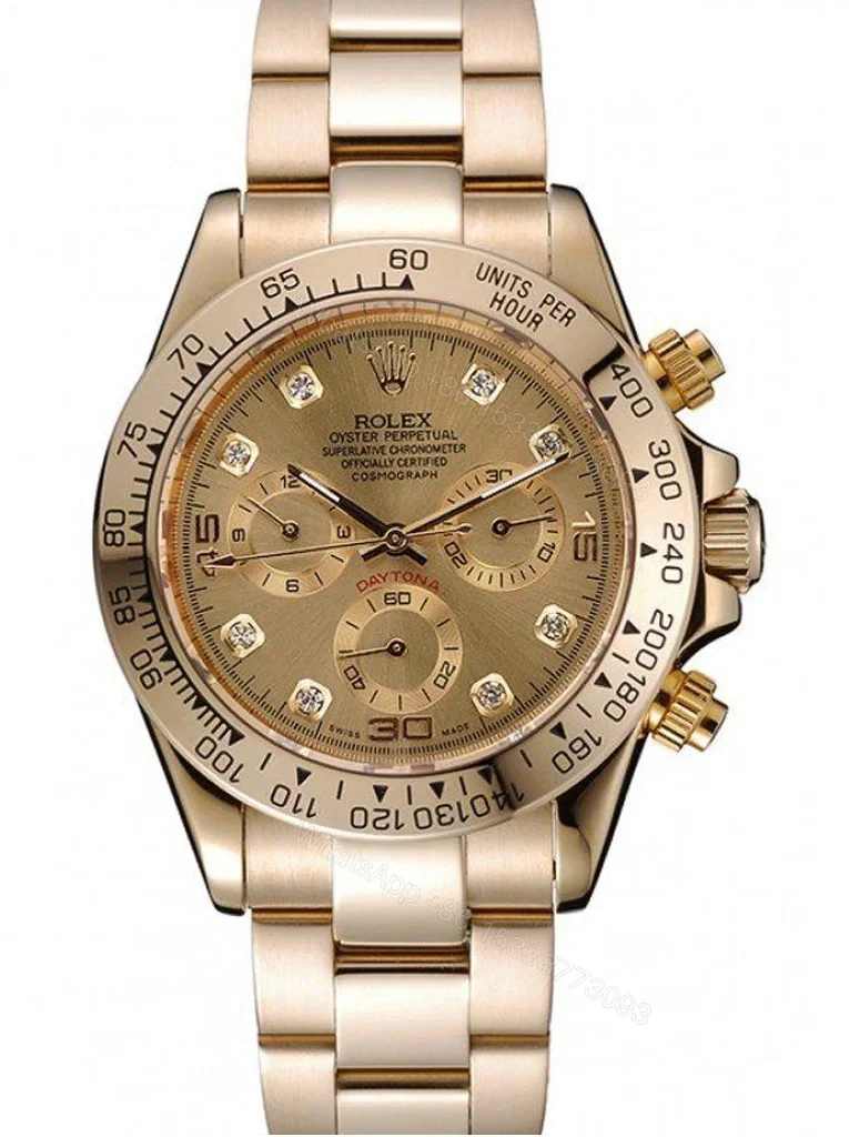 Replica Rolex Daytona Gold Dial 1454245 — view 1