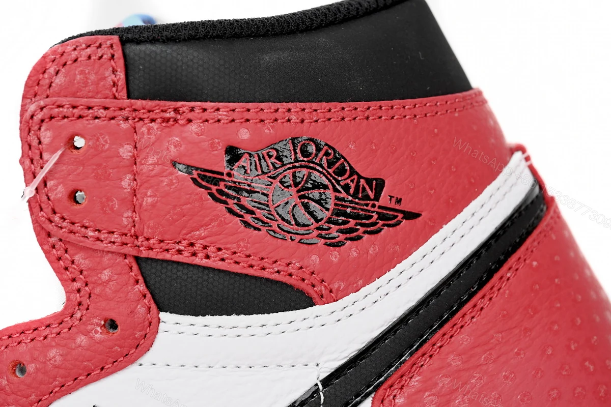 View 10 of Air Jordan 1 Retro High Spider-Man Origin Story 555088-602