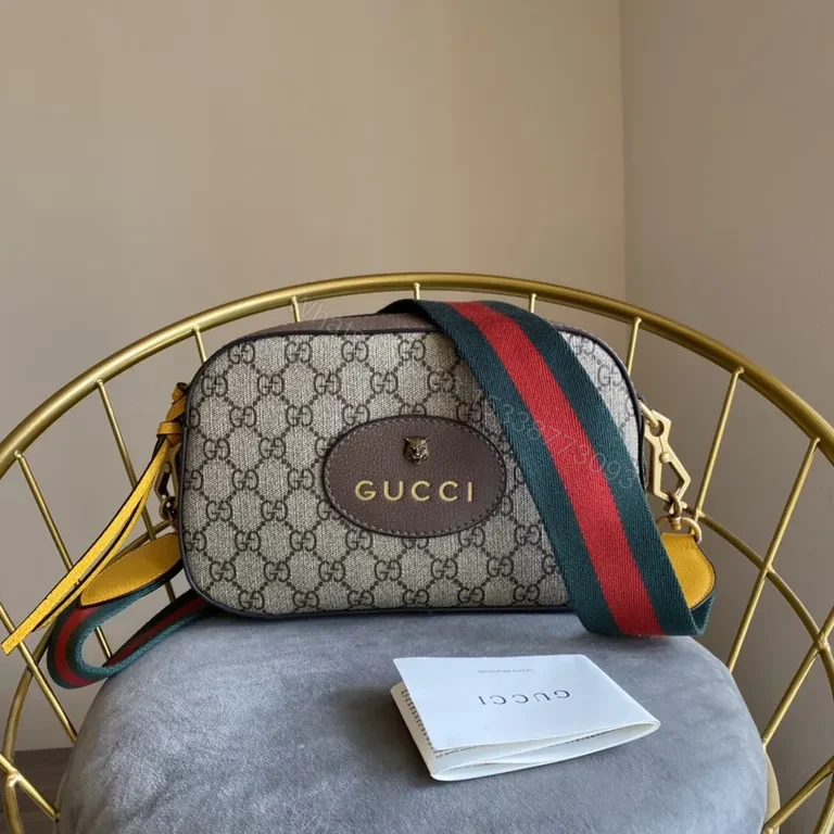 View 8 of G GG Monogram Crossbody: Compact Luxury for Day-to-Night Versatility