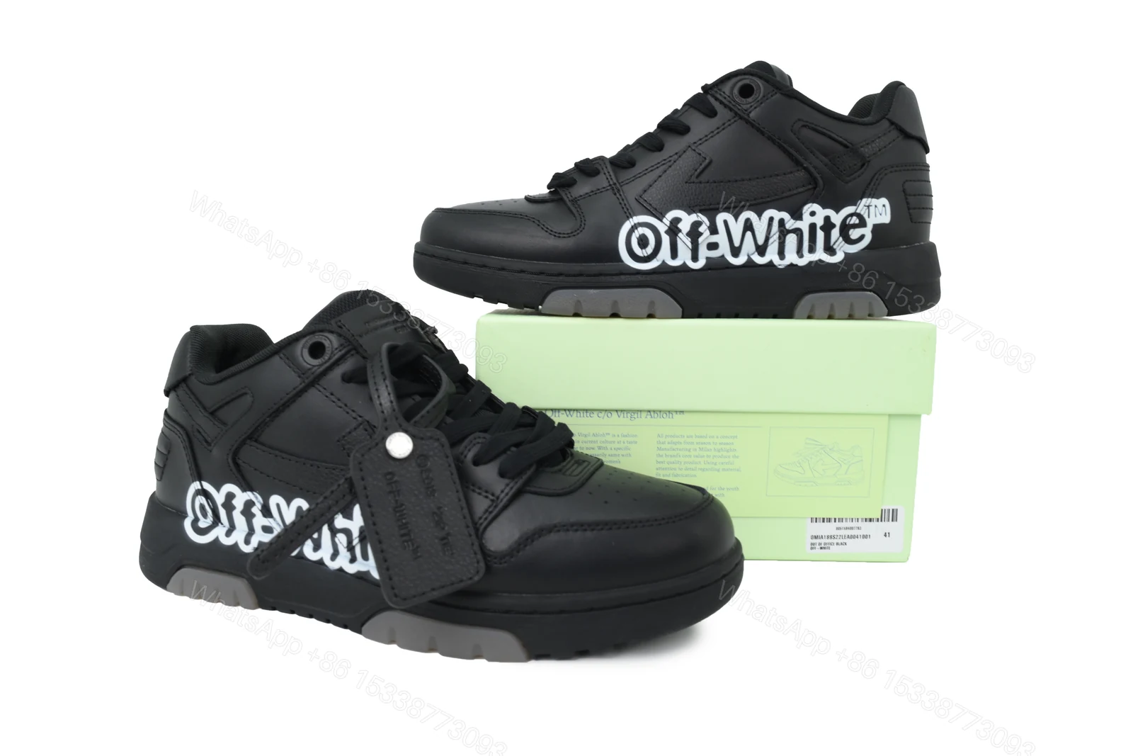 View 7 of OFF-WHITE Out Of Black Print OMIA189S 22LEA004 1001