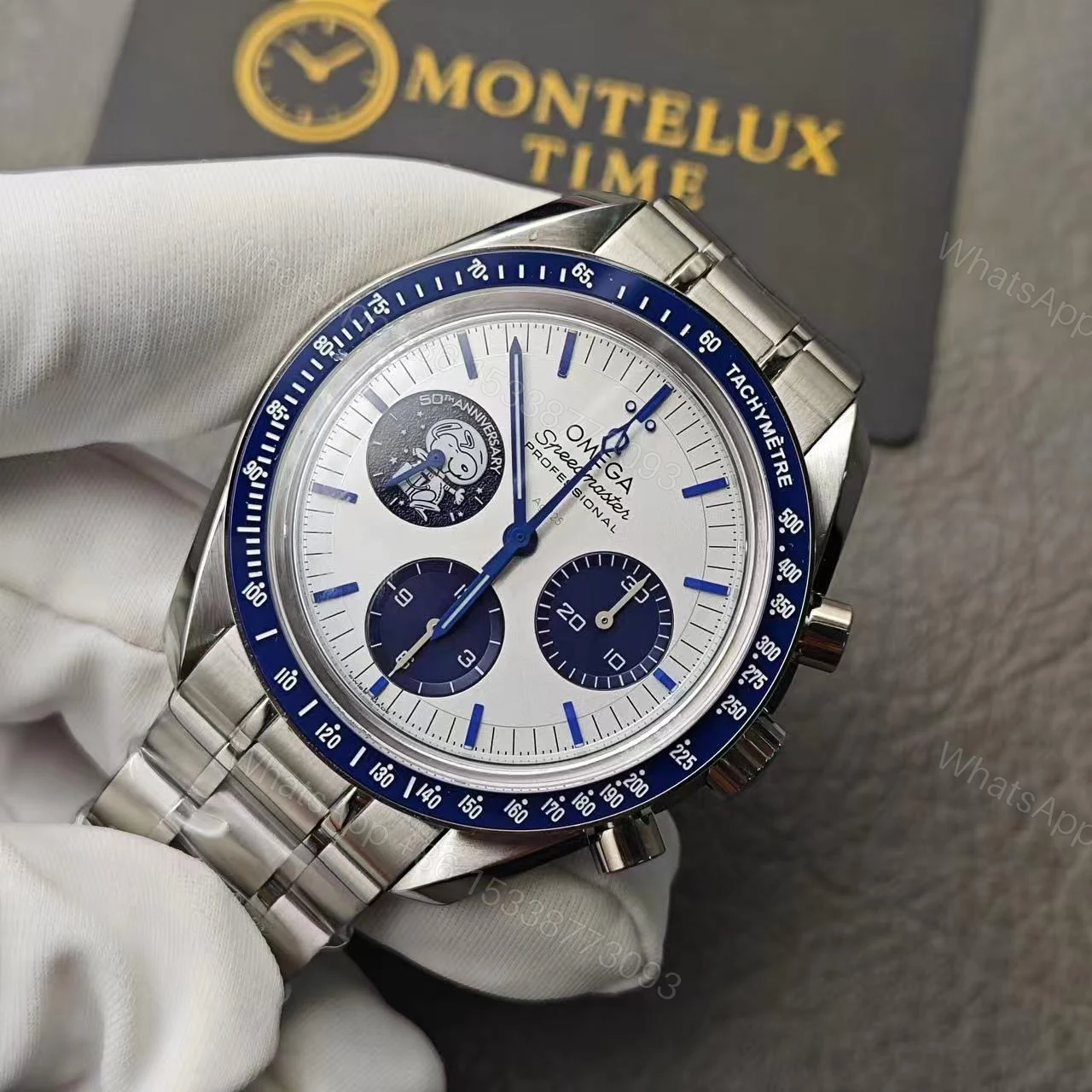 View 17 of Super Clone Omega Speedmaster Snoopy Replica
