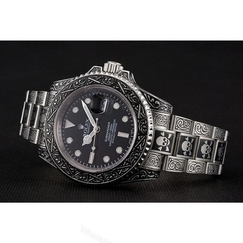 View 5 of Superclone Rolex Submariner Black Dial 1454090
