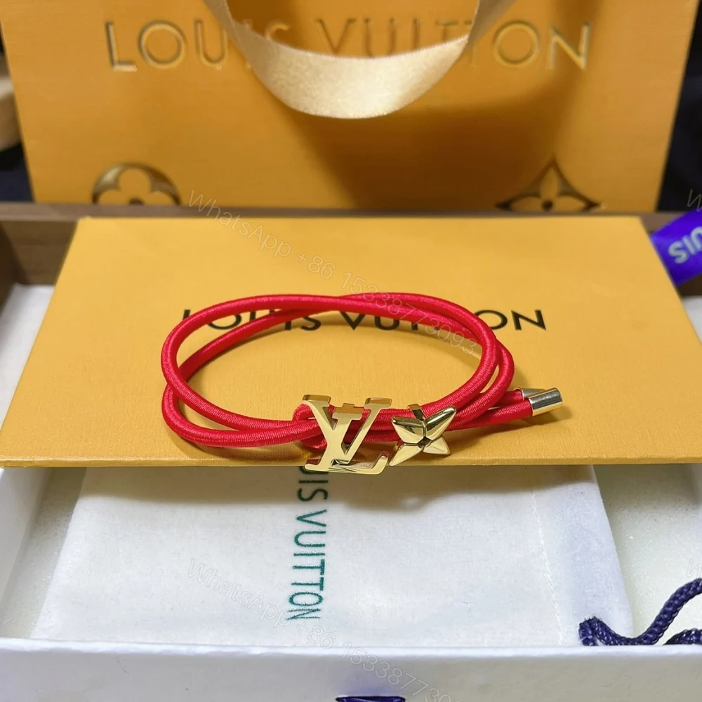 View 2 of LOUIS VUITTON BLOOM BRACELET RED M8916Z