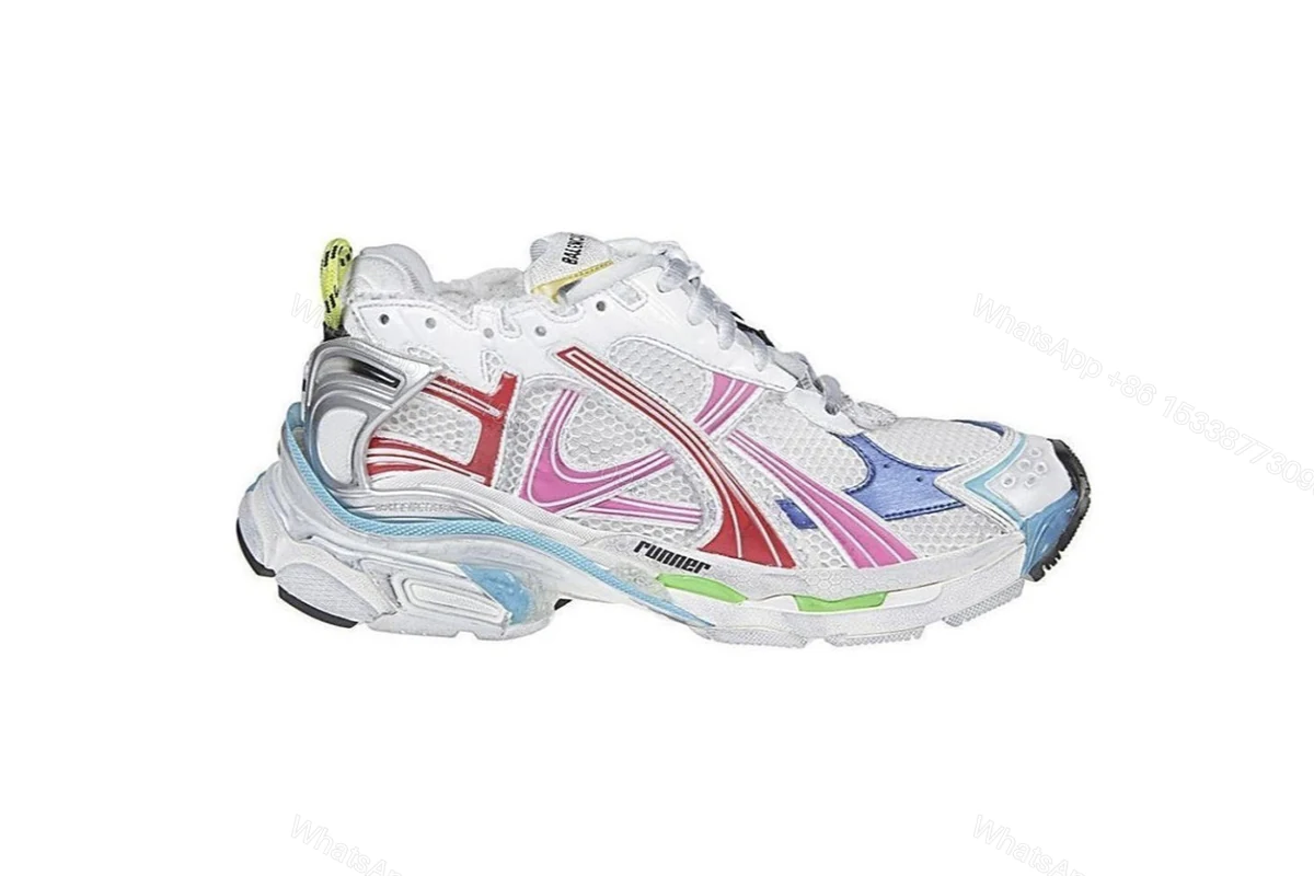 View 2 of Balenciaga Runner Multicolor Mesh and Nylon 772774W3RBW9645