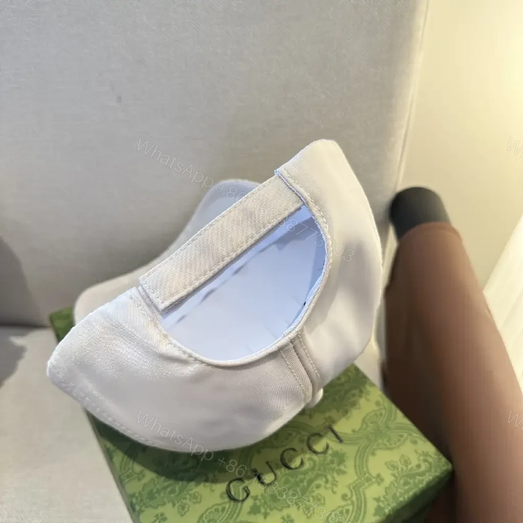 View 9 of White/Cotton Casual Baseball Cap with Interlocking Stitch Pattern