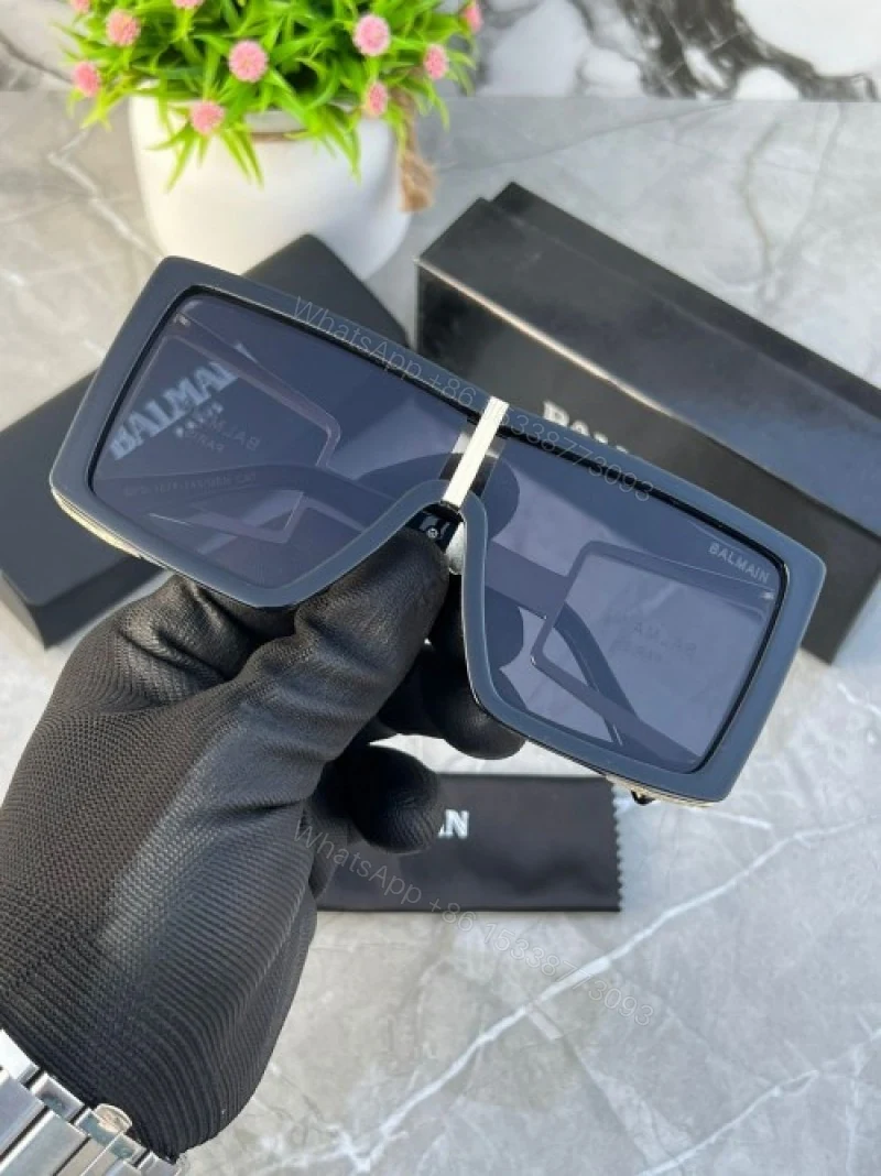 First Copy Balmain Grand Gold Whitecap Sunglasses — view 1
